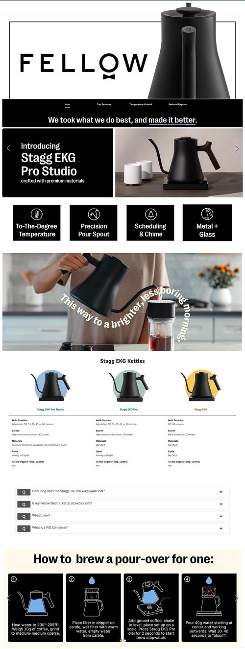 Fellow full storefront portfolio